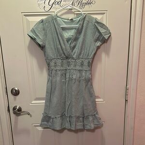 Altar'd State Light Green Quinnie Dress‎ Size M / Box 31-21